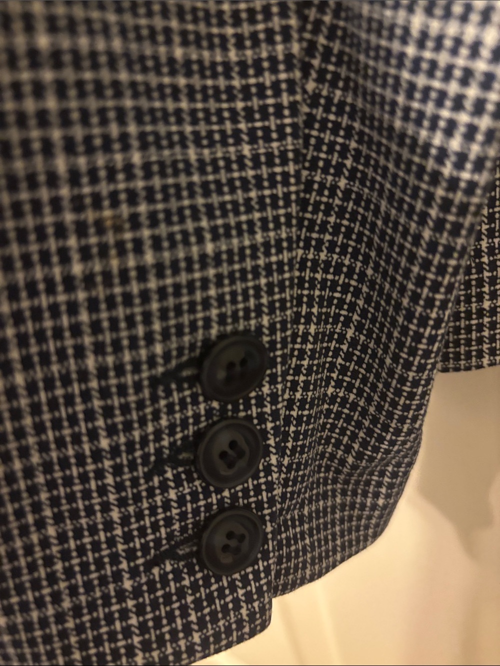 Liverpool Blue Gingham Blazer - Picture 3 of 3